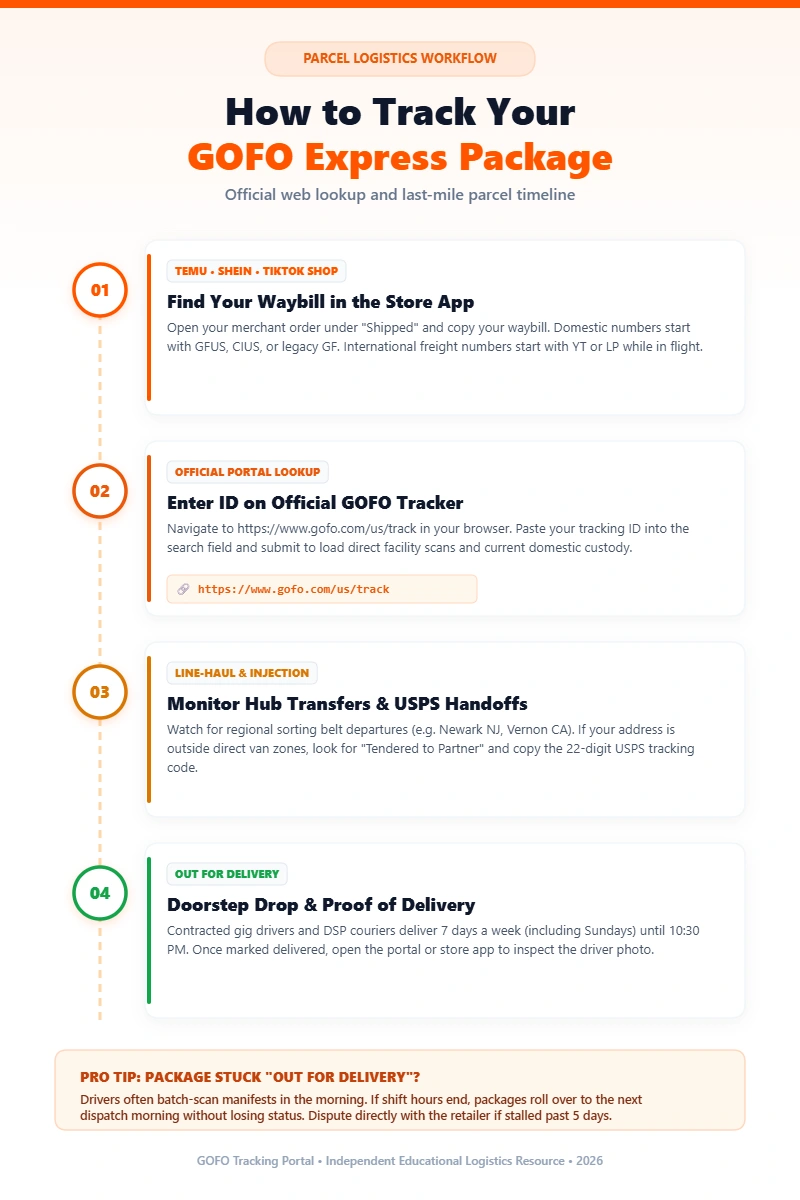 GOFO Tracking | Live Package & Waybill Status Lookup (2026)